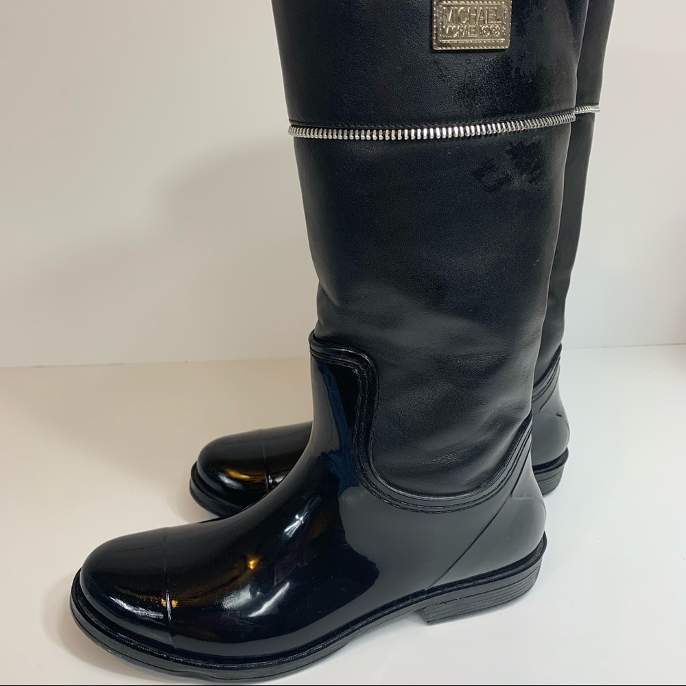 MICHAEL Michael Kors Daisy Shana Zipper Rain Boots